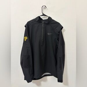Pittsburgh Pirates Nike Tour Golf Waterproof Storm-Fit quarter zip 542207-010 XL